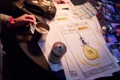 Hamburg, DEU, 30.11.2019:  Nachbarschaftliches Kulturcafe BOOTsWagen bei der Winterveranstaltung 8000K am Südpol an der Süderstrasse in den ehemaligen Gebäuden der Wasserwirtschaft

#Kulturcafe #BOOTsWagen #Südpol #8000k #BOOTHamburg #Ameisevinyl #einBOOTfürdieBille #jetztwirdsernst #mittemachen #WirHammSüd

| Hamburg, GER, 30.11.2019:  Neighborhood culture cafe BOOTsWagen at the winter event 8000K at the South Pole on the Suederstrasse in the former buildings of the water management

copyright: Till Reynold fuer Malzkornfoto, www.malzkornfoto.de