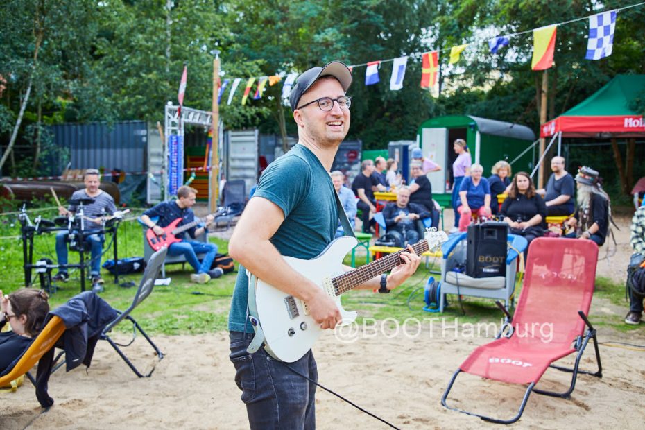 28.07.2023, BOOT e.V.: Schlagerska-Band Skampi aus Hamburg