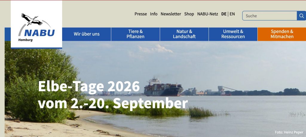Elbe-Tage 2026 vom 2.-20. September
