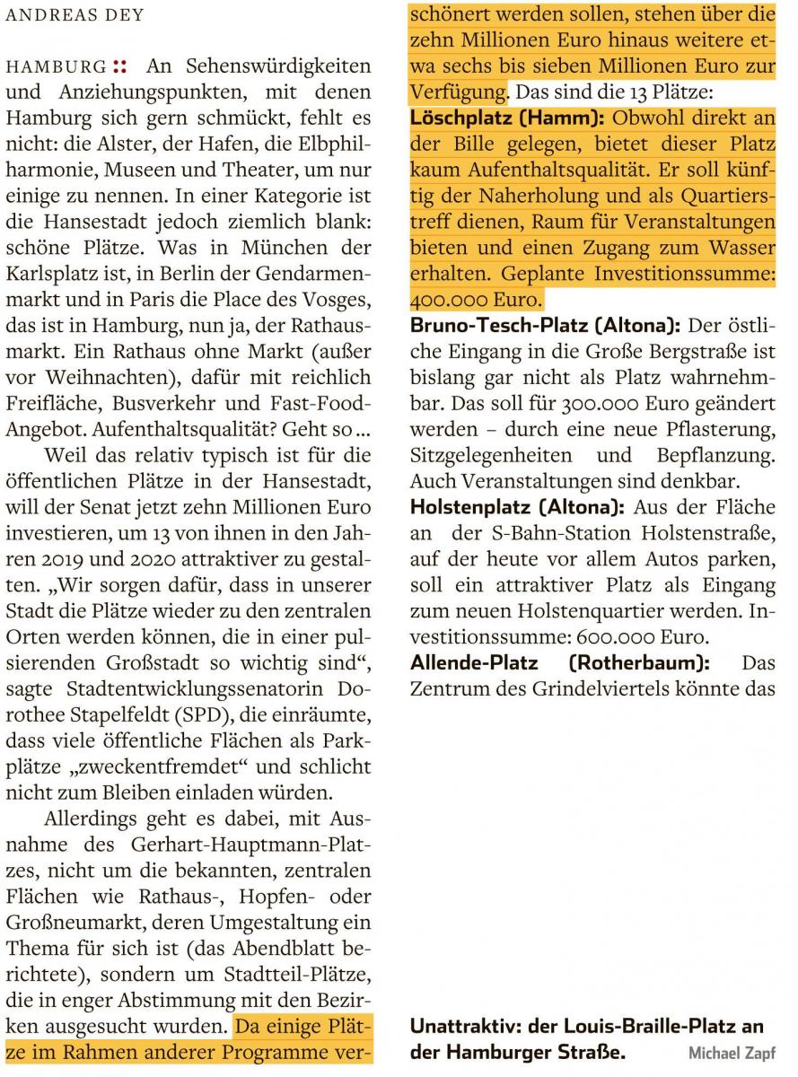 Hamburger Abendblatt vom 23.10.2018